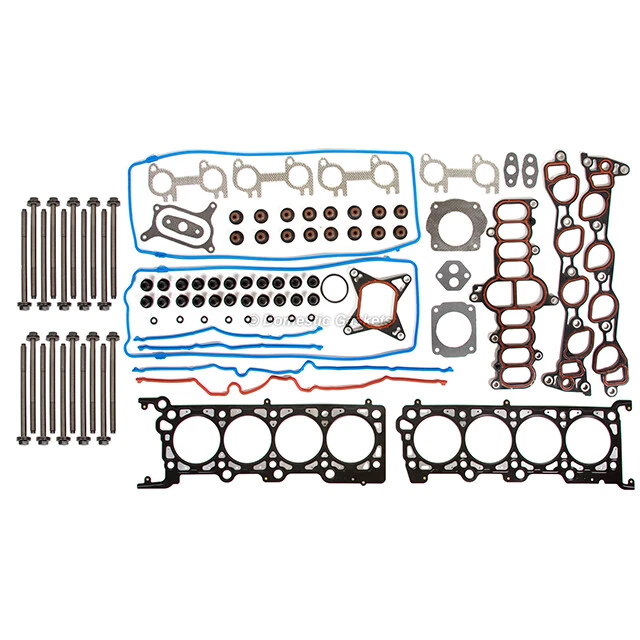Комплект болтов с прокладкой головки SOHC 4,6 л подходит для 95–00 Ford Crown Victoria Lincoln Town Car - Изображение 2 из 4