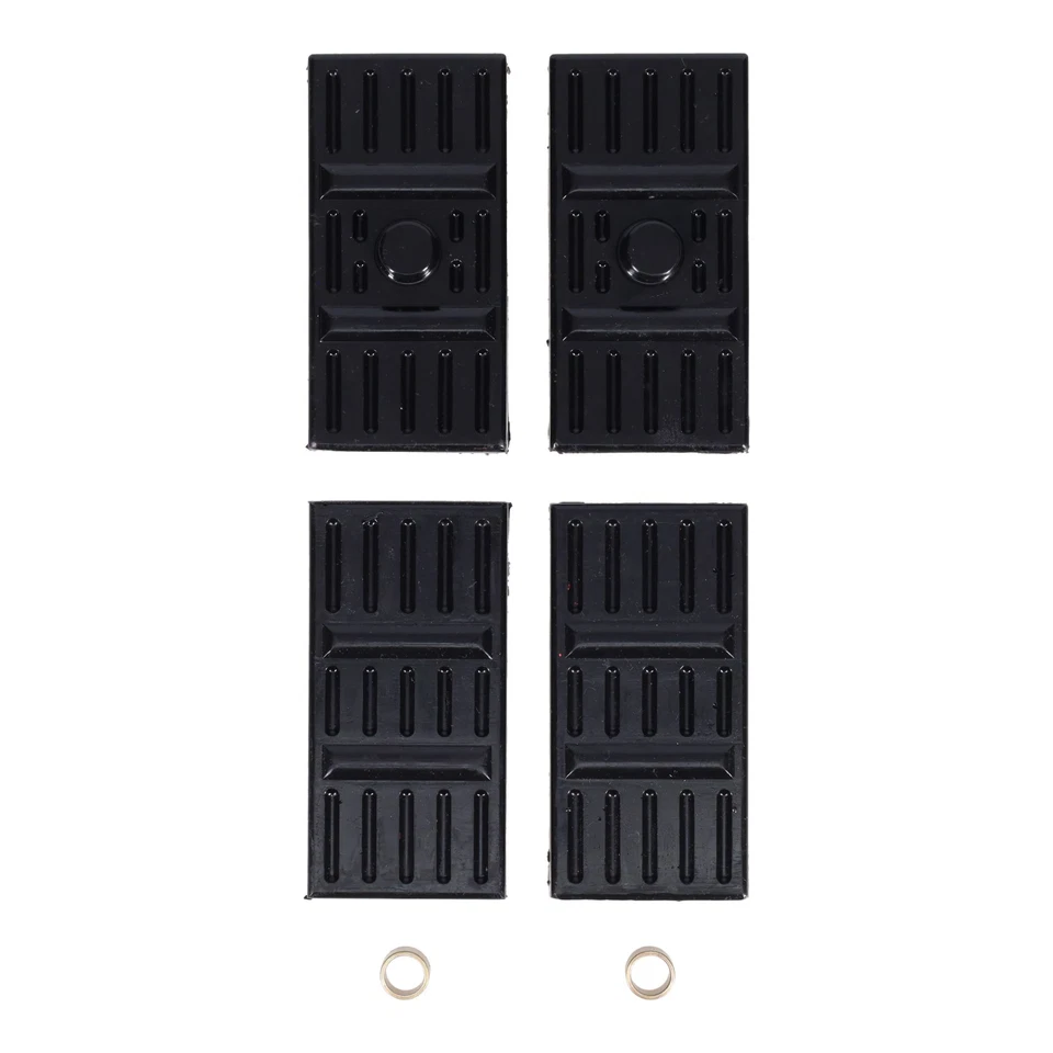 Almohadillas de resorte de hoja trasera Polygraphite® 1967-1969 Pontiac Firebird NUEVO 67 68 69 Foto 3 de 4