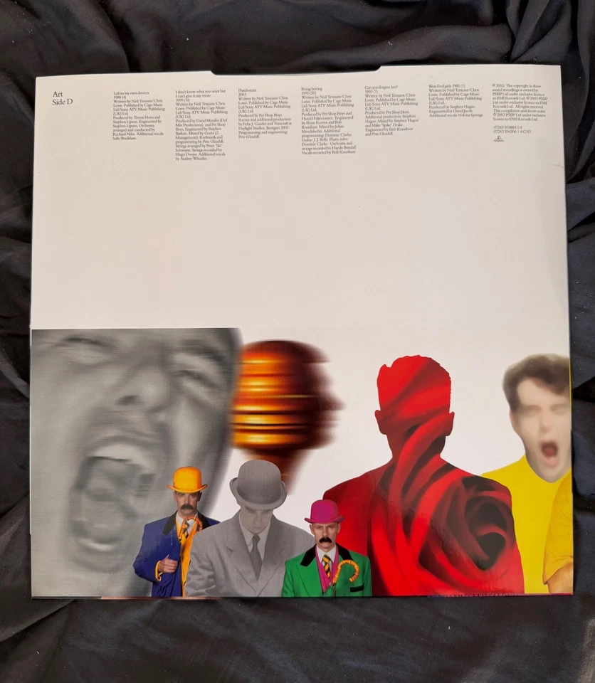PET SHOP BOYS - POPART: THE HITS - VERY RARE 3LP BOX SET - TRIPLE VINYL - 2003 - Image 4 of 4