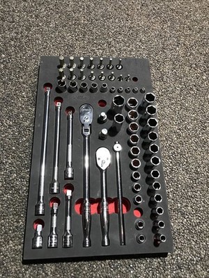Snap On Ratschen / Knarrensatz mit Matte 3/4 Zoll
