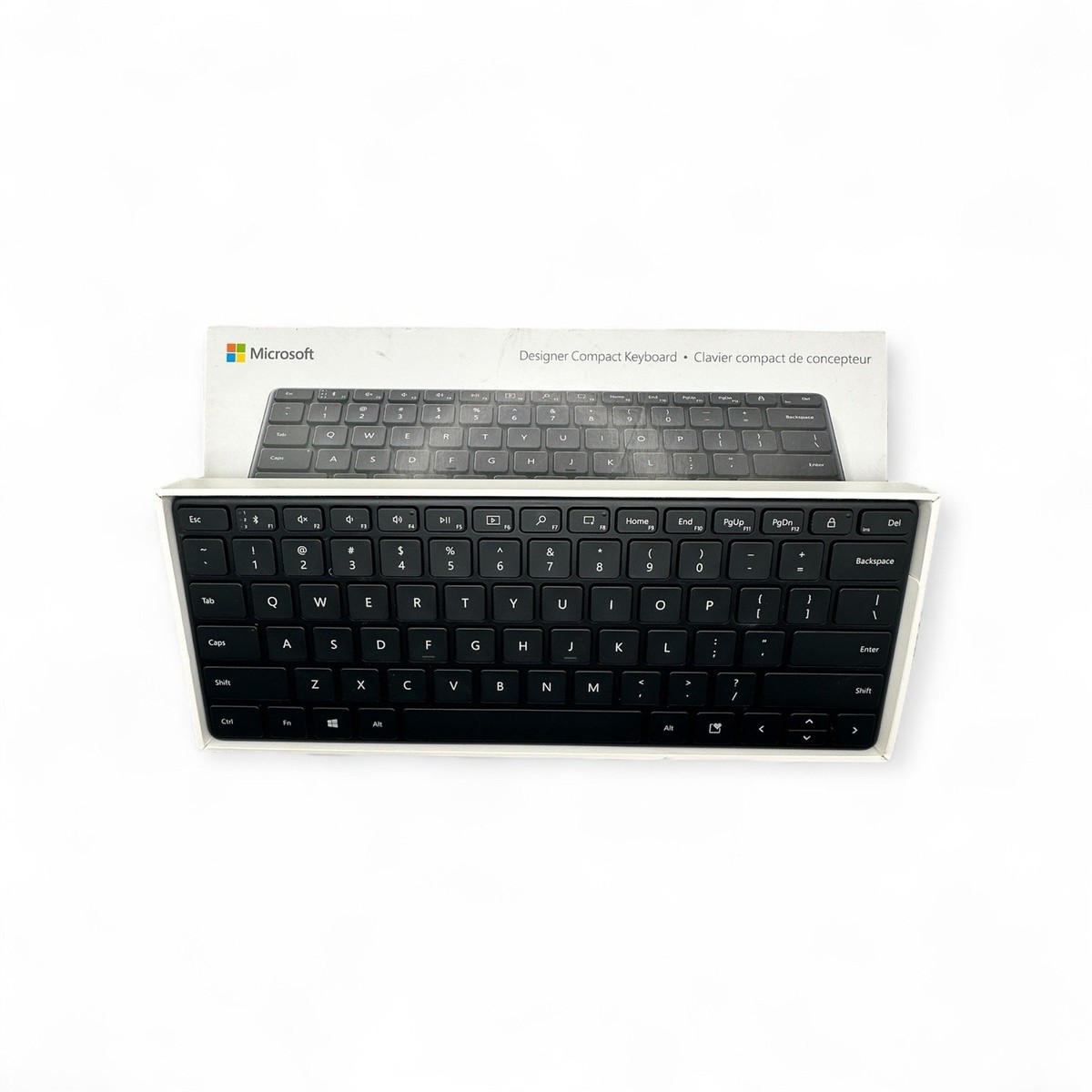 Microsoft Designer Compact Wireless Bluetooth Keyboard Tested | eBay