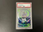 2023 PANINI SPECTRA NEON GREEN DIE CUT PARALLEL LAMAR JACKSON 22/30 PSA 10