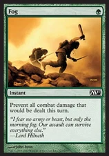 Fog -Foil Medium Play MTG Magic 2011 Core Set
