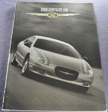 2000 Chrysler Lhs Sedan 32pg Catalog Sales Brochure Excellent Original