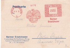 PK Dt. Rzesza , 1933 , Berlin/Schöneberg , piękny freetemplariusz