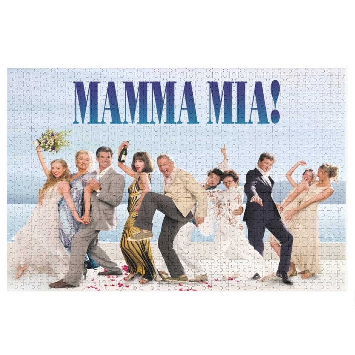 Mamma Mia Jigsaw Puzzle 1000 Pieces Gift for Adults Stress Relie