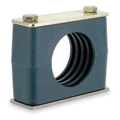Zsi S2010s Vibration Dampening Beta Clamp, Single, 5/8 In Tube, Steel Clamp,