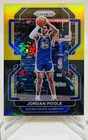 2021-22 Panini Prizm Jordan Poole True Black Gold #5/5 Ultra Rare