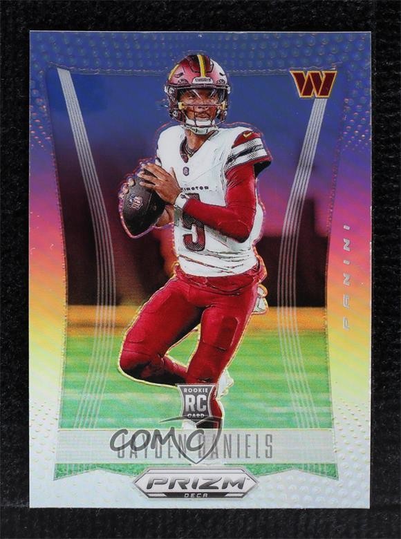 2024 Panini Prizm Deca Silver Prizm Jayden Daniels #295 Rookie RC 11y7