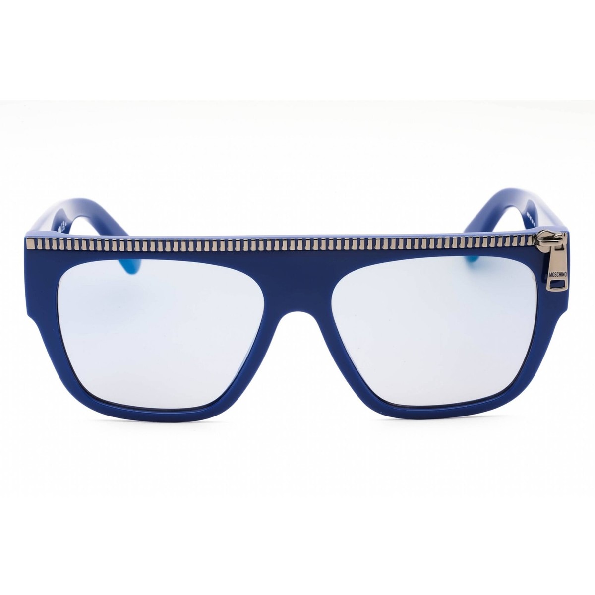 Moschino Love MOL520 0PJP 00 Eyeglasses Blue 52mm Square Frame Love Moschino MOL518 PJP BLUE 49/21/140 WOMAN Eyewear Frame  main image 2