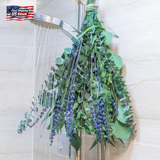 5 Kinds Eucalyptus  Lavender Stems - 17" Natural Fresh Hanging Real Leaves Show