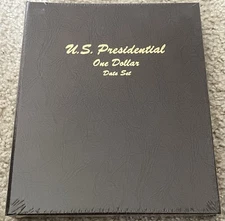 DANSCO COIN ALBUM #7186 US PRESIDENTIAL DOLLARS DATE SET BRAND NEW