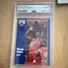 Fleer 1991 Fleer Michael Jordan #29 Chicago Bulls PSA 8 Graded Card