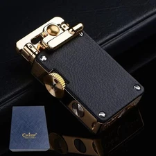 Kerosene Luxury Rocker Ejection Ignition Mechanical Men's cigarette lighter Gift