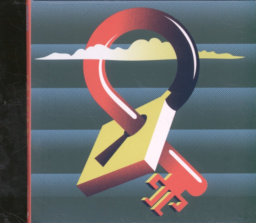 Temples Volcano CD Europe Heavenly 2017 with booklet in gatefold card sleeve