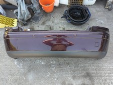 VOLVO S40 BUMPER (REAR) 2003-2012 5DR BLACKCURRANT PEARL 463