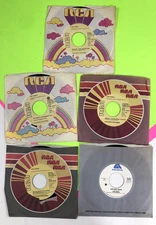 5x The KINKS Promo 45 Lot: Everybody's A Star (Starmaker)/Money Talks+  #3913