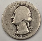 * SILVER * 1934  Washington Quarter * 1st Year Issue*   SILVER