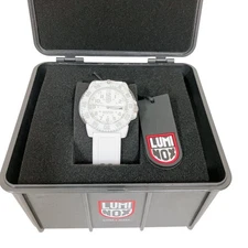 Luminox XS.7057.WO Watch Analog Unisex 38mm White Navy Seals Color Dead battery