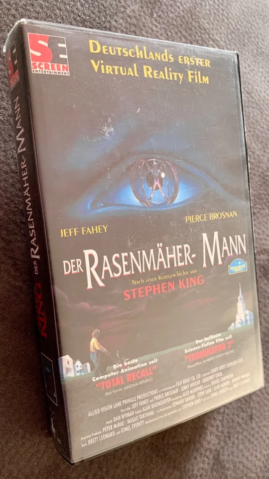 VHS-Video 📼 Der Rasenmäher-Mann 🌵 Cyber-Kultklassiker 🔝 Sci-Fi-Film der 90er❗ - Bild 2 von 4