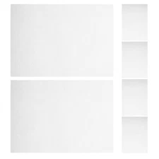  6 Pcs Water Soluble Patterns for Embroidery Dissolving Paper Kit Patches