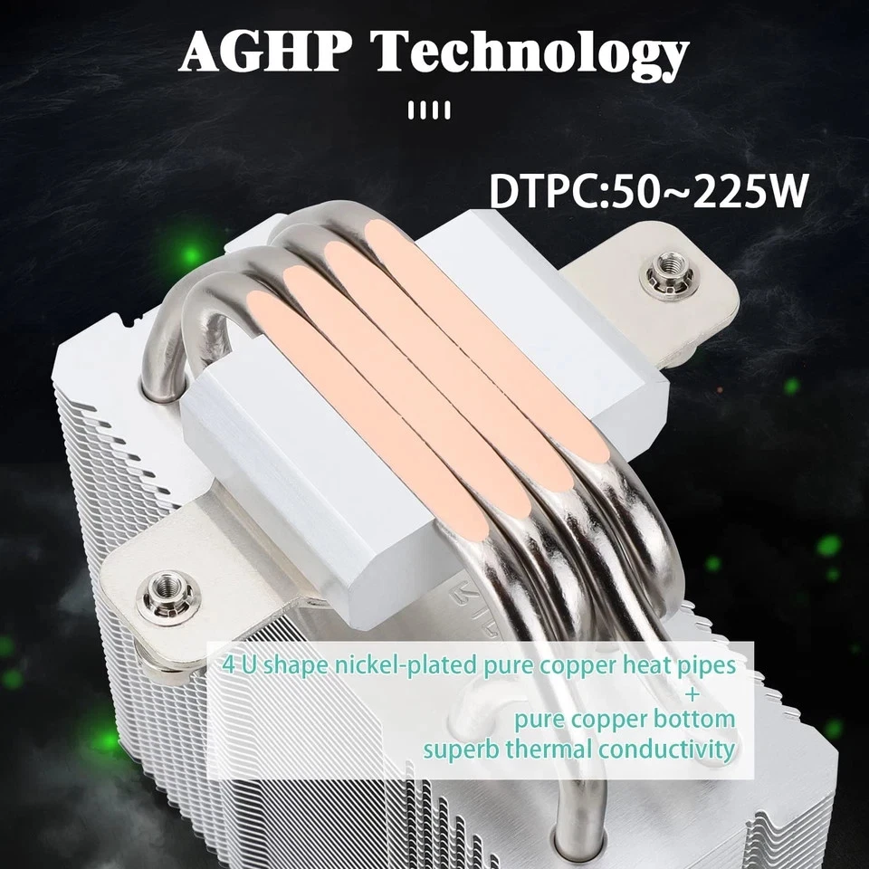 Thermalright Assassin X120 Refined SE CPU Air Cooler, 4 Heat Pipes, TL-C12C PWM - Image 3 of 4