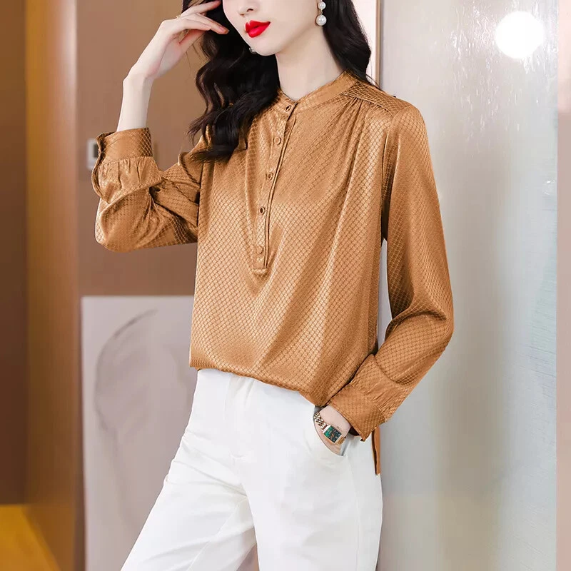 Camicia scollata hot sale