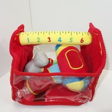 Melissa and Doug Soft Plush Toolbox and Tools Fill And Spill Play Set Kids Toy