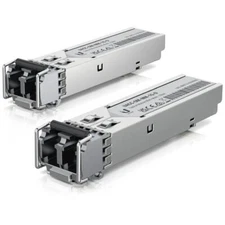 Ubiquiti Networks 1 Gb/s LC Multi-Mode SFP Optical Module (2-Pack) FAST SHIPPING