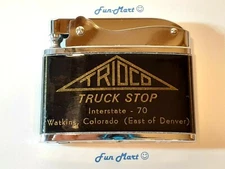 Vintage NEVER FIRED NOS WARCO Advertising LIGHTER Japan / Outstanding!  [3135]  