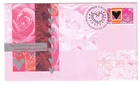 1996 FDC Australia. Roses. Love heart PictPMK "ROSEDALE"