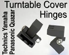 Technics Turntable Parts - Dust Cover Hinges (PAIR) See Description for fit list