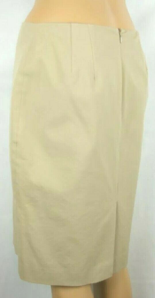 Talbots Petites Solid Khaki Fully Lined Pencil St… - image 5