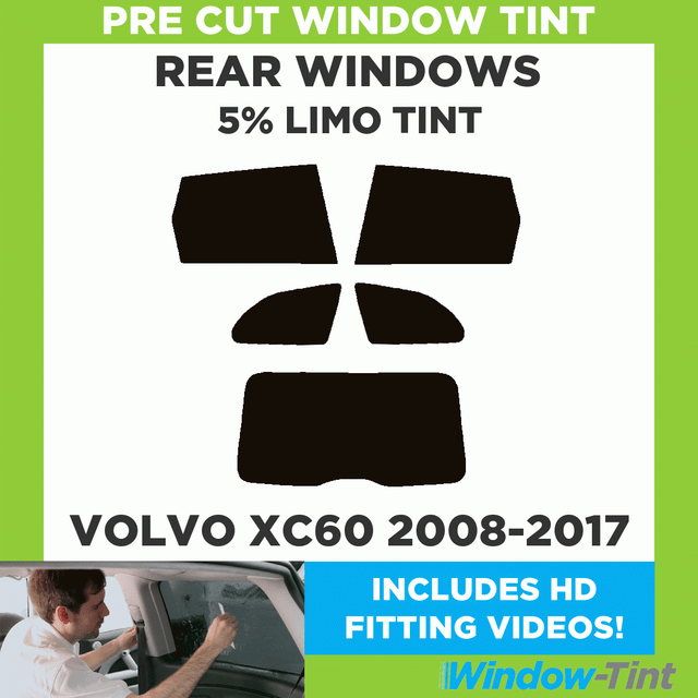 Pre corte Tintado Coche Auto Film Volvo XC60 2008-2017 Kit Trasero