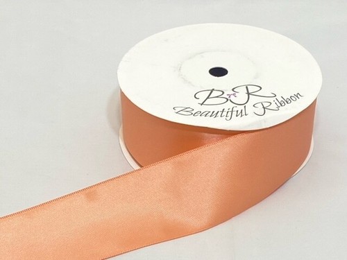 38mm Satin Ribbon 2 or 25 metre double sided roll wedding Tape Trim UK 38 mm - Picture 11 of 83