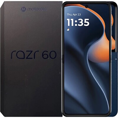 スマートフォン本体 Motorola razr 60s PANTONE Gibraltar Sea motorola razr 60 PANTONE Gibraltar Sea (ジブラルタルシーネイビー