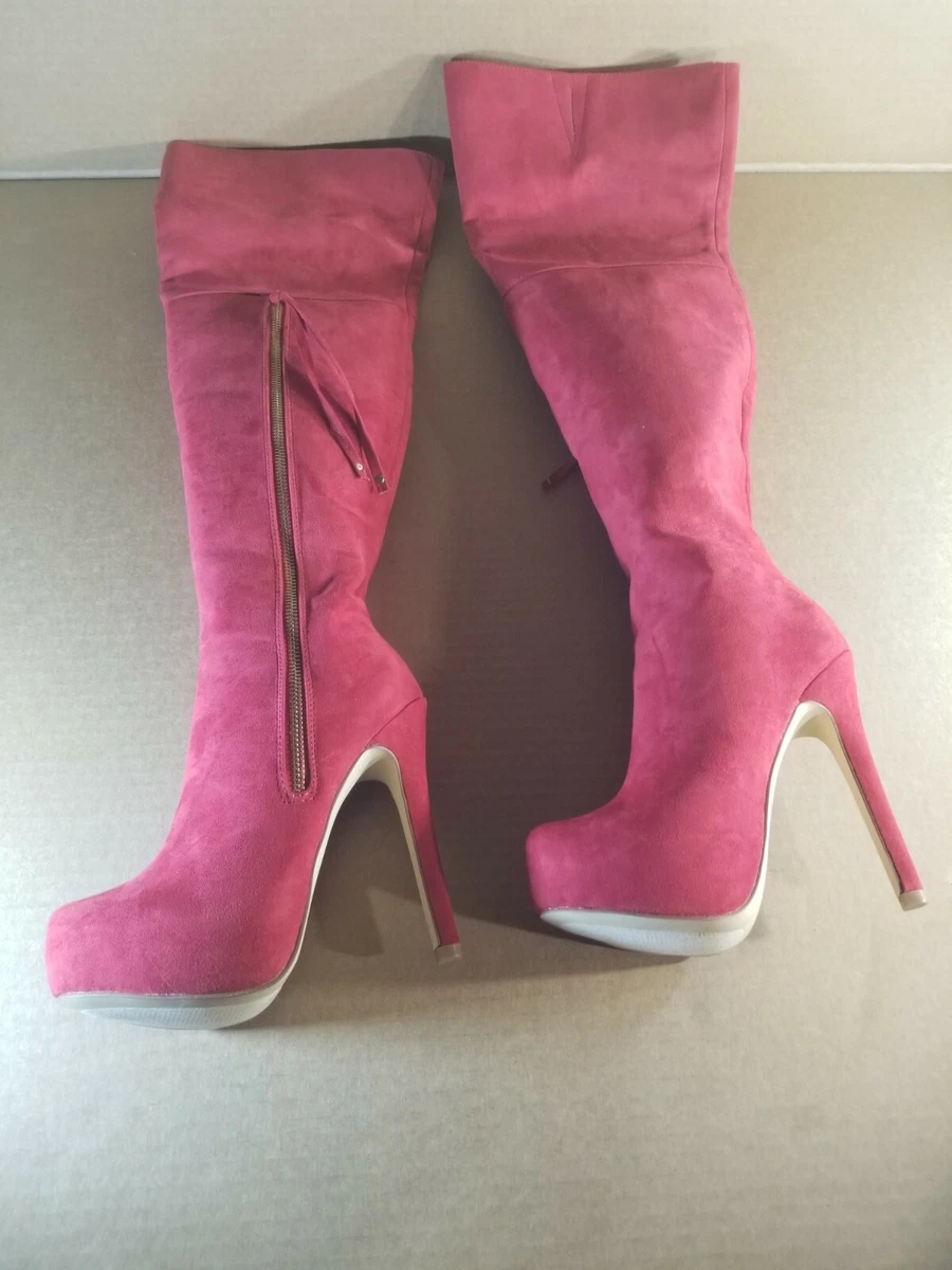 Justfab red clearance boots
