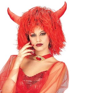 red devil wig