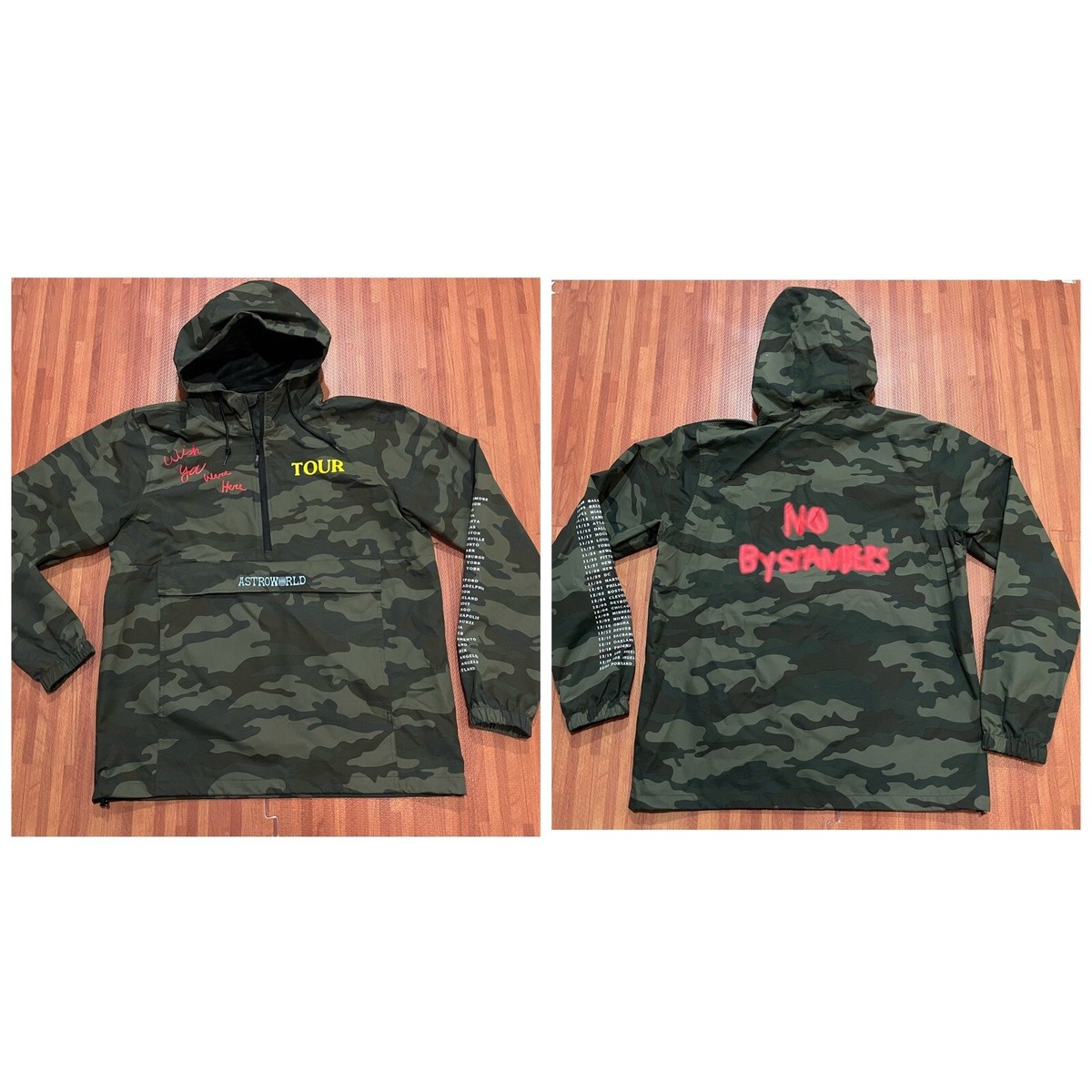 Travis Scott Astroworld Tour Windbreaker Astroworld Windbreaker