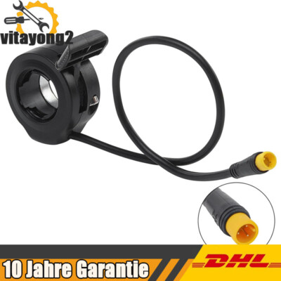 Daumen Drossel Daumengas E-Bike Gasgriff Gashebel Elektrofahrrad Thumb Throttle