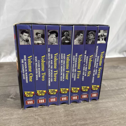 Andy Griffith Show VHS lot Of 7 Tapes Set