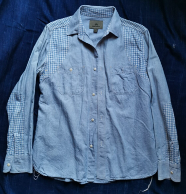 Nigel Cabourn Medical Shirt Size 50 Grey COTTON LINEN | eBay UK