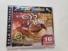 With This Ring : Karaoke , Pre-Owned CD  16 Tracks 