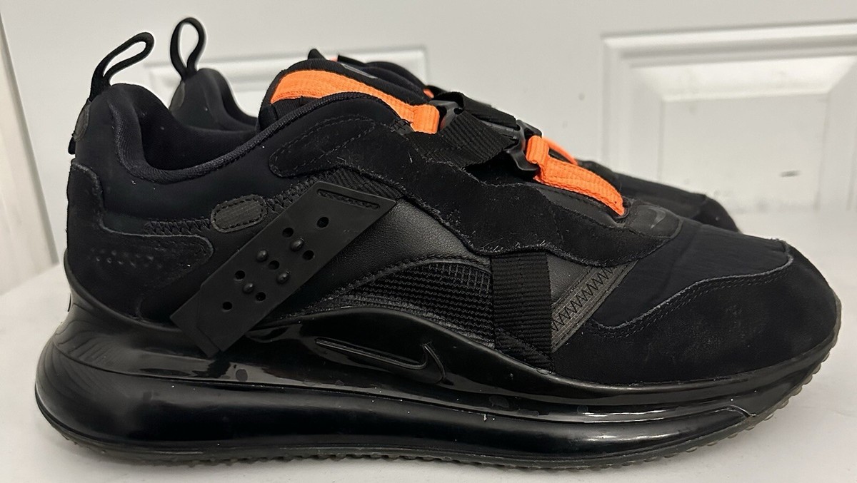 Nike Shoes Air Max 720 Obj Black And Orange Size Nike Odell