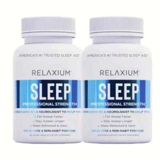 2-Pack Relaxium Sleep Natural Dietary Supplement for Better Sleep - 120 Capsules