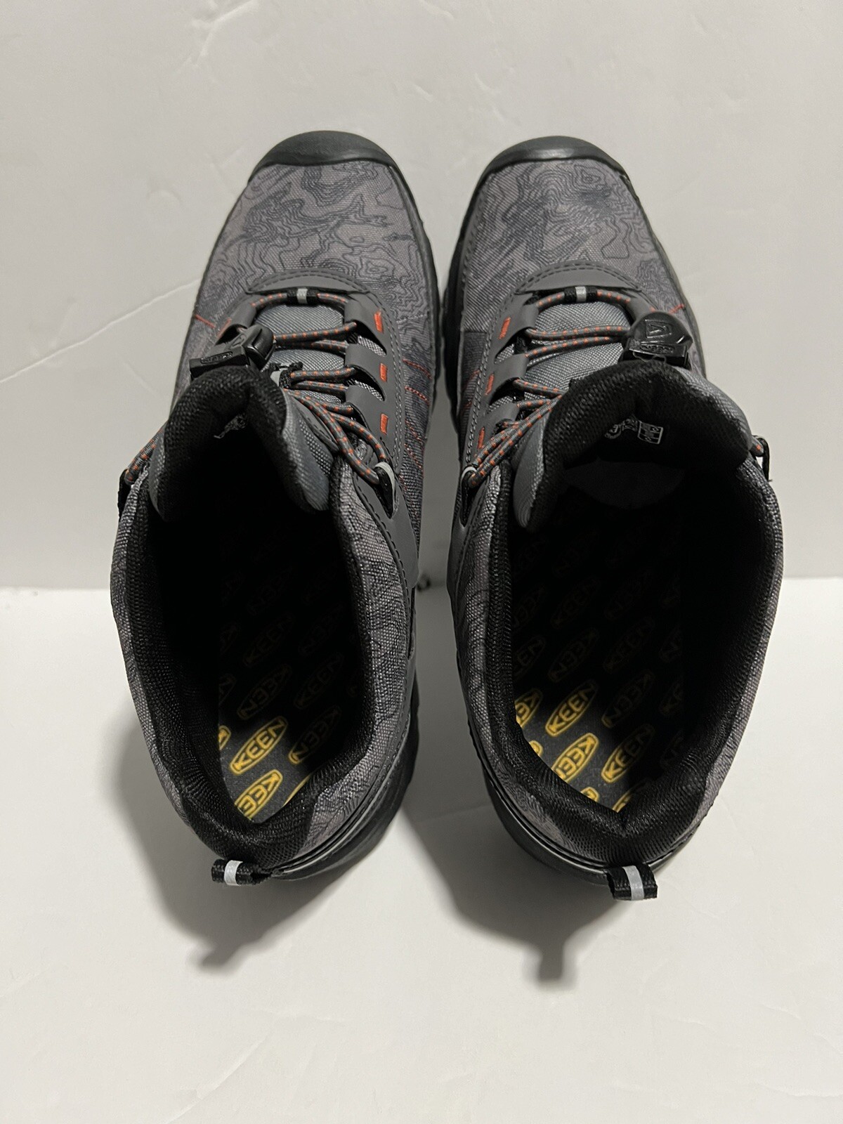 SCARPE KEEN Youth Magnet scarlet Targhee Is Sport Escursionismo Giovane Taglia 6 GRIGIO