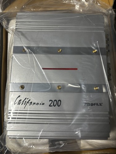 Profile California CA200 2-channel Amplifier Old school Rare - Picture 5 of 13