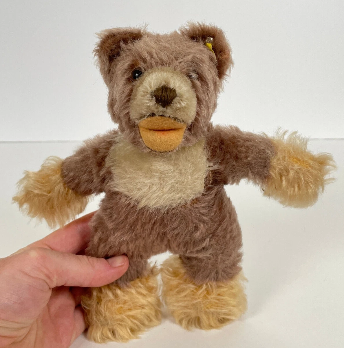 Ours Articulé Steiff Zotty En Peluche Mohair (réf. 68486) - Occasion