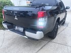 Bright White  HiPower LED Reverse Light Bulbs Globe for Mitsubishi MR Triton UTE