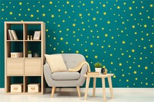 StickerDeen Star Stickers Nursery Decals Removable Peel & Stick Wall 166 Pack
